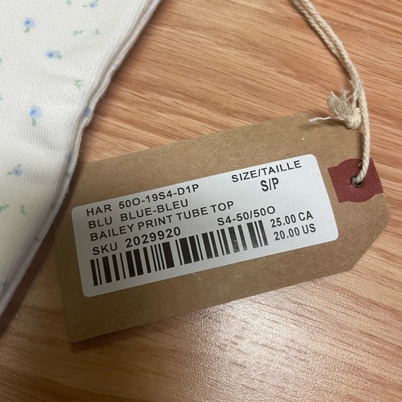 NWT floral tube top - Picture 4 of 8